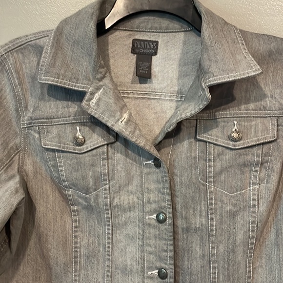Additions by Chicos jean jacket - Picture 2 of 8